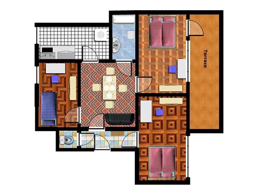 Apartments Vorsilska Prague Bilik gambar